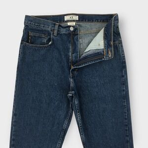 VINTAGE Armani Exchange Jeans‎ Mens Size 32x32 Tapered Loose Fit Made in USA Y2K